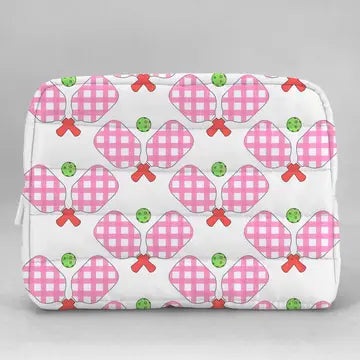 Pickle Ball Print Travel Bag
