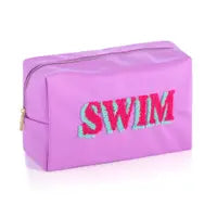 Lilac "Swim" Travel Bag