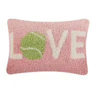 Tennis Love Hook Pillow