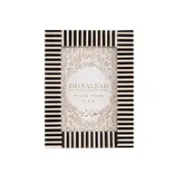 Paris Striped 4" x 6" Frame- Black and White