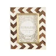 Mansour Chevron 4X6 Picture Frame, Multi Media