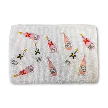 Bubbles Beaded Clutch