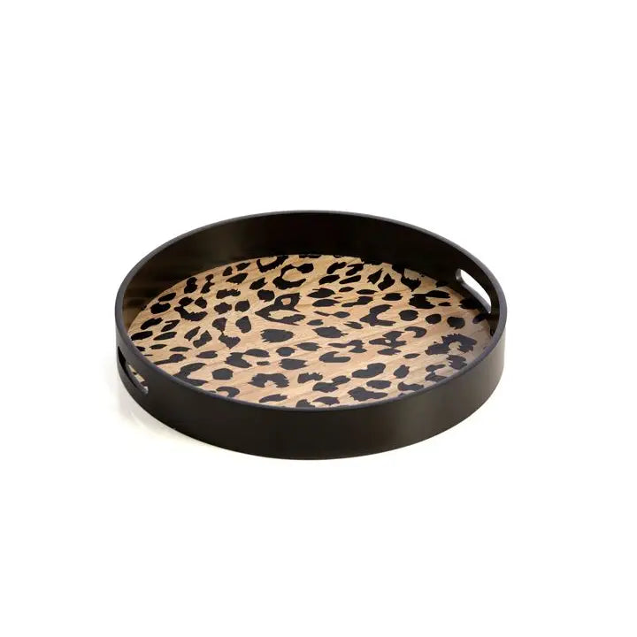 Black Cheetah Tray