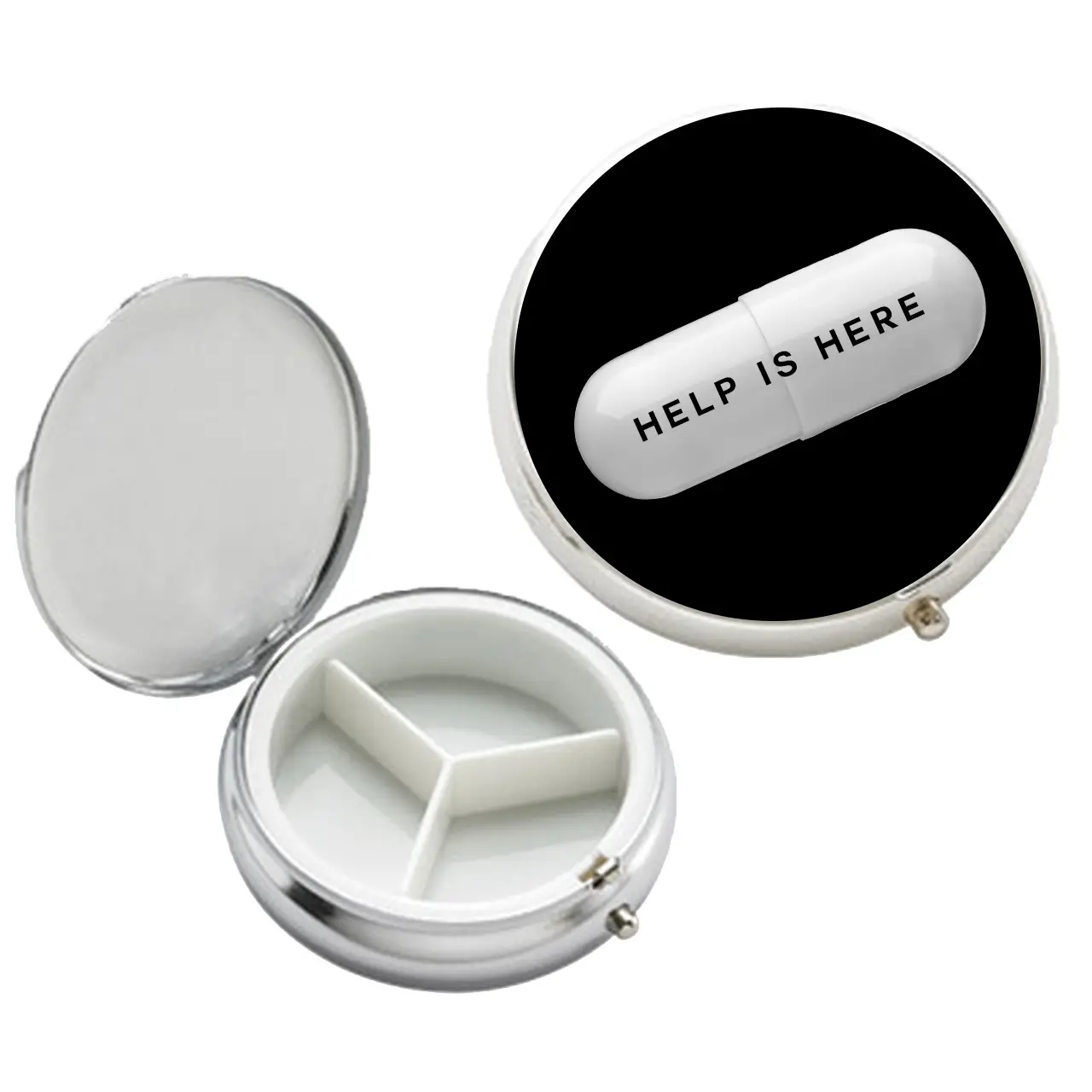 Help Is Here-Pill Case